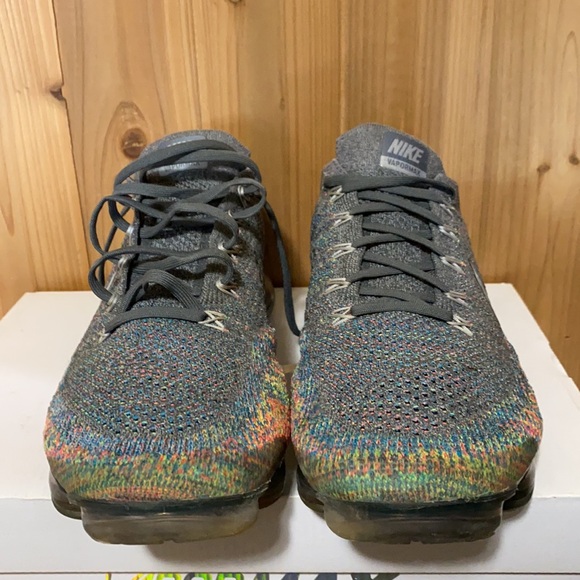 2017 Nike Air Vapormax Flyknit Grey Multi Color - Picture 7 of 12